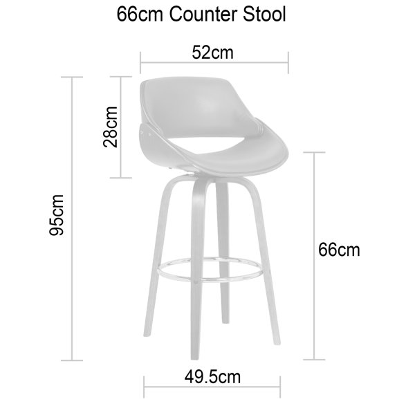 Corrigan Studio Farrish Swivel Bar Stool & Reviews Wayfair.co.uk